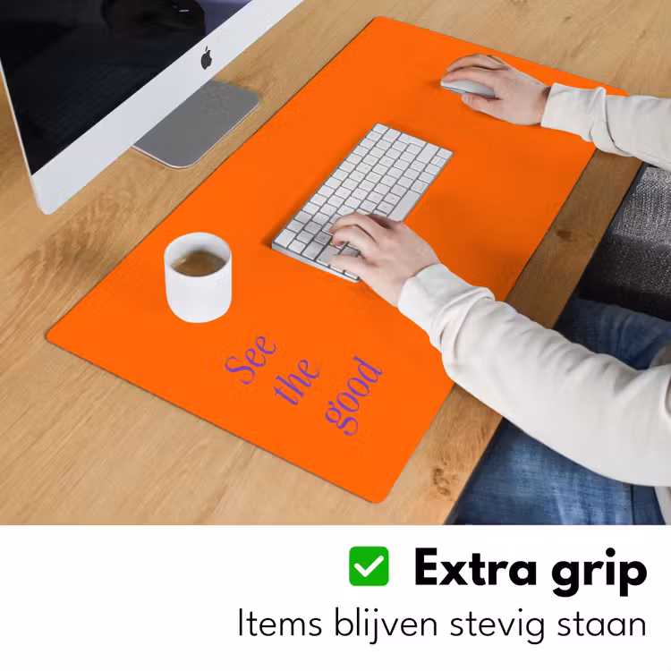 Bureau onderlegger - See te good - Paars - Oranje — 6