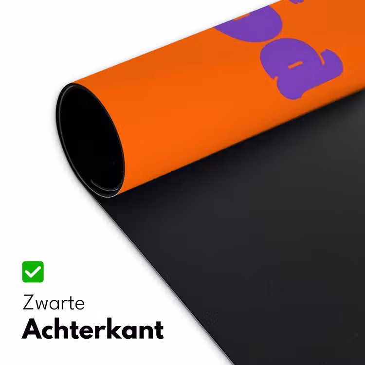 Bureau onderlegger - See the good - Paars - Oranje - Smiley — 5