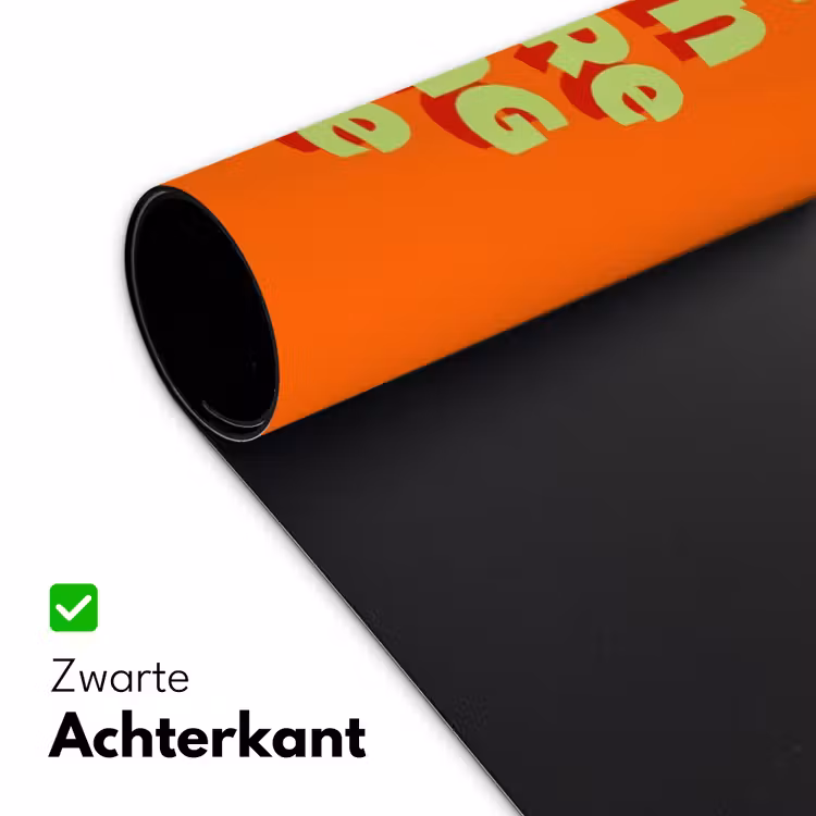 Bureau onderlegger - Slow down you're doing fine - Oranje - Simple — 5