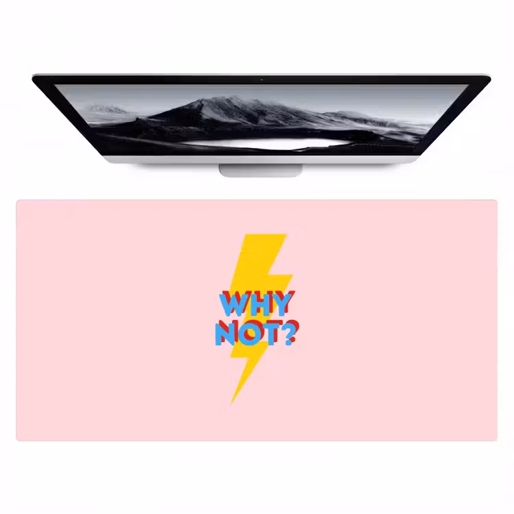 Bureau onderlegger - Why not - Bliksem - Roze — 1