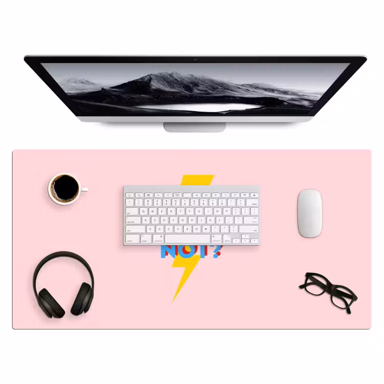 Bureau onderlegger - Why not - Bliksem - Roze — 4
