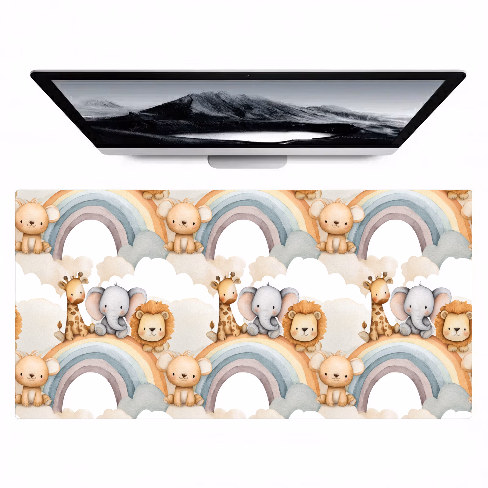 Bureau onderlegger - Safari - Regenboog - Kleurrijk — 1