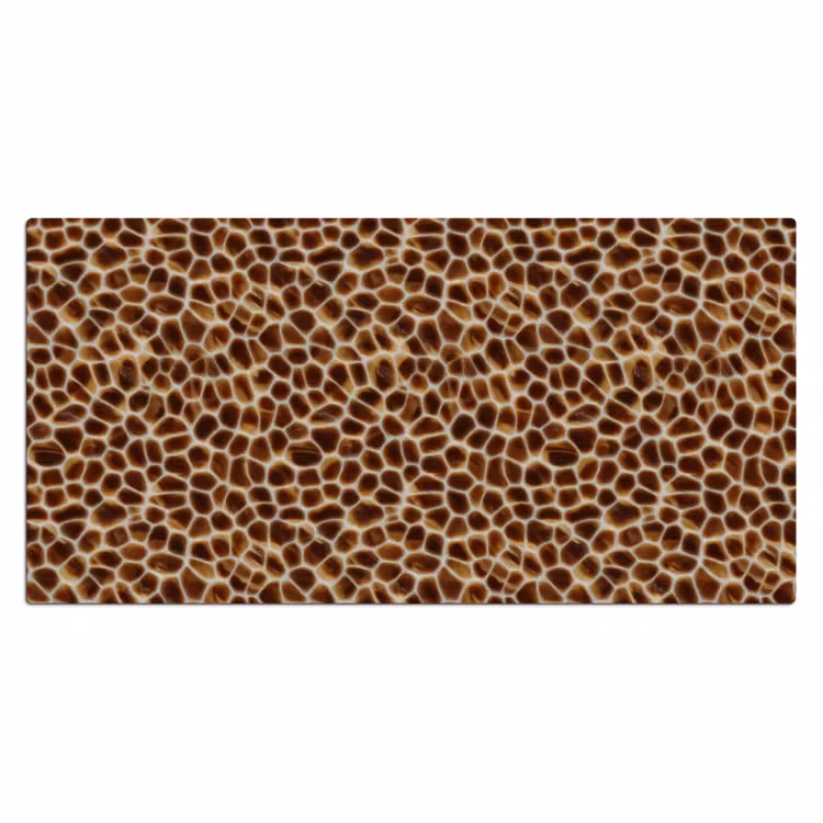 Bureau onderlegger - Schildpad - Bruin - Patroon — 2