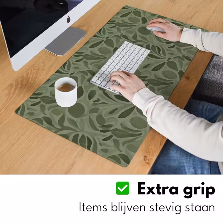 Bureau onderlegger - Sereen - Bladeren - Groen — 6