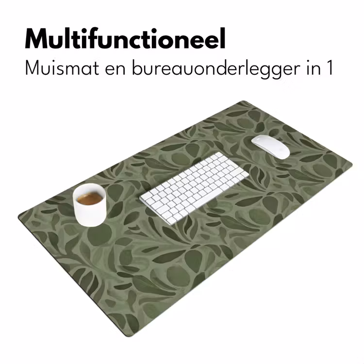 Bureau onderlegger - Sereen - Bladeren - Groen — 7