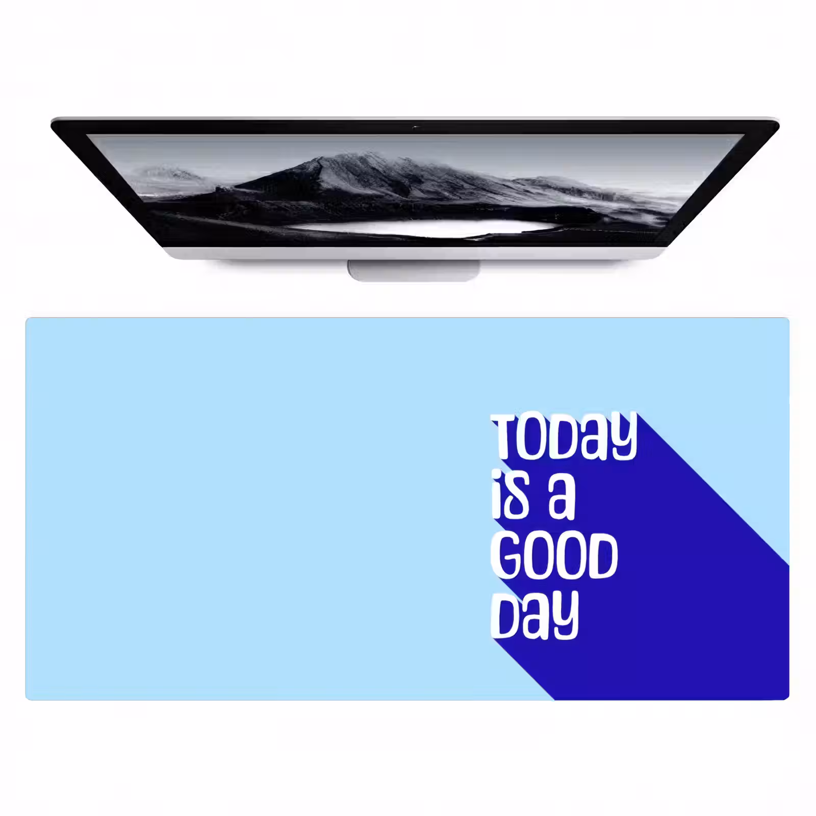 Bureau onderlegger - Today is a good day - Blauw - Schaduw — 1