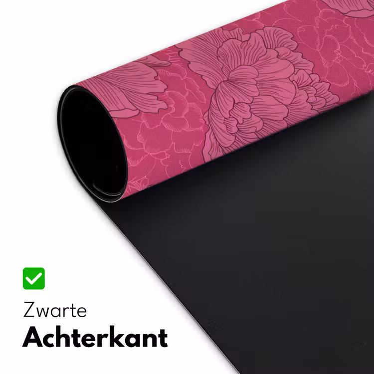 Bureau onderlegger - Pioenrozen - Energiek - Roze — 5