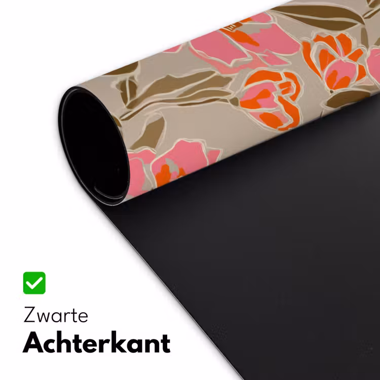 Bureau onderlegger - Pioenrozen - Patroon - Roze — 5