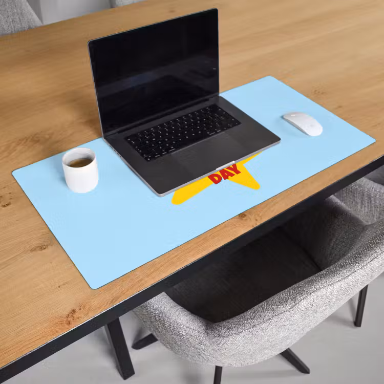 Bureau onderlegger - Ster - Today is a good day - Blauw — 3