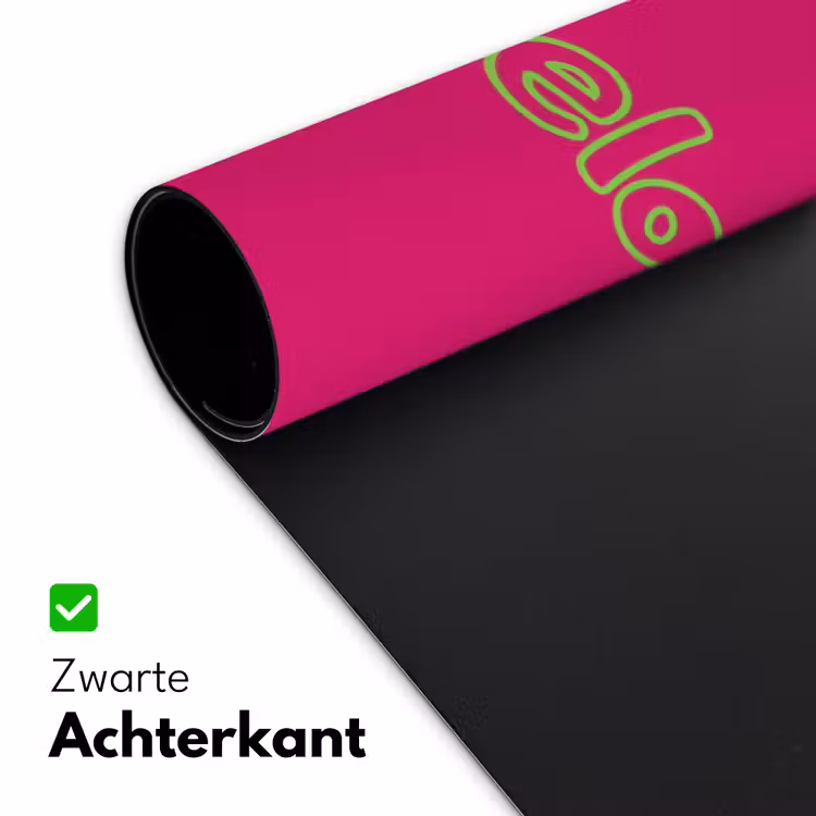 Bureau onderlegger - Toedeloe - Groen - Roze — 5