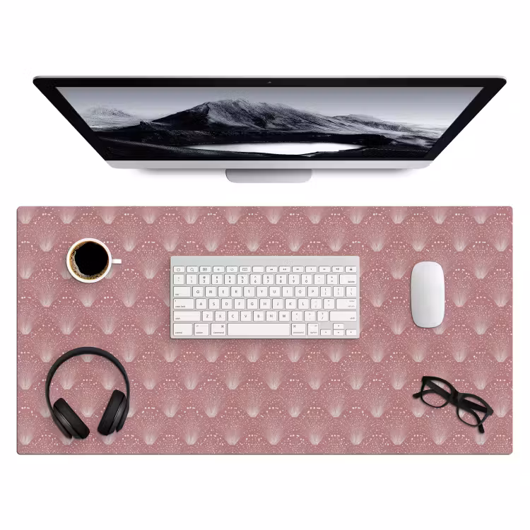 Bureau onderlegger - Trendy - Patroon - Roze — 4