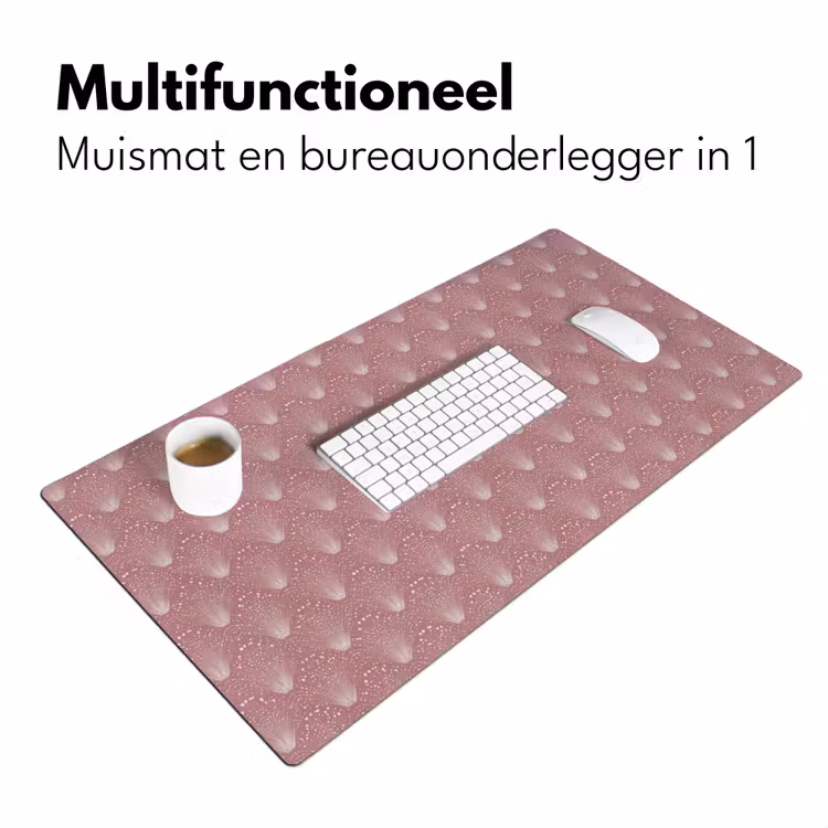 Bureau onderlegger - Trendy - Patroon - Roze — 7
