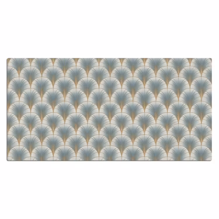 Bureau onderlegger - Waaier - Klassiek - Blauw — 2