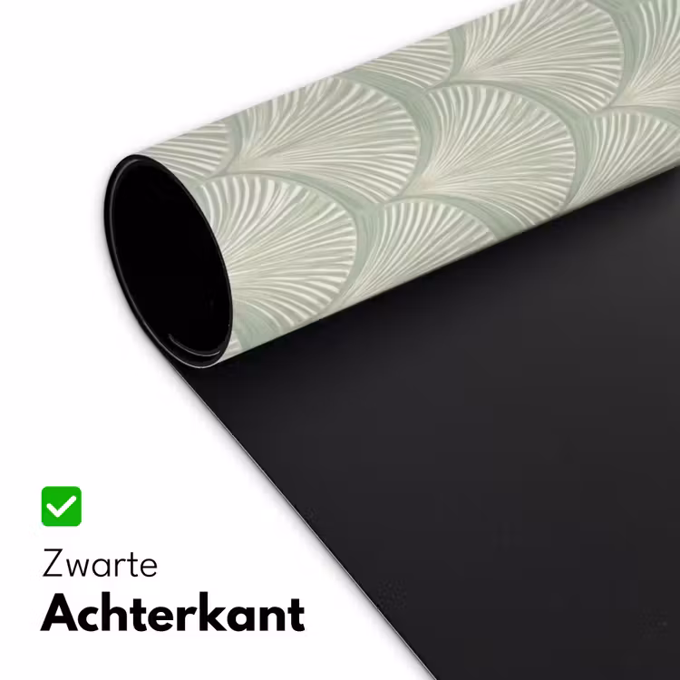 Bureau onderlegger - Waaiers - Patroon - Groen — 5