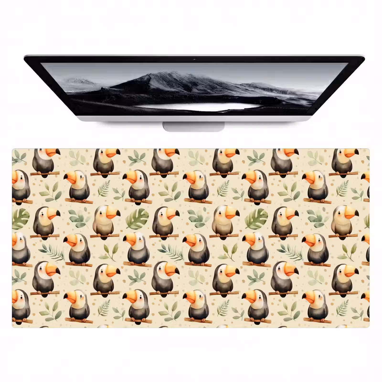 Bureau onderlegger - Toekans - Exotisch - Kleurrijk — 1