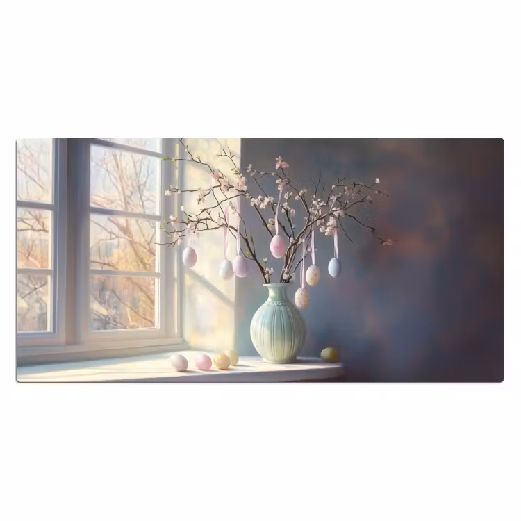 Bureau onderlegger - Stilleven - Vaas - Paastak — 1