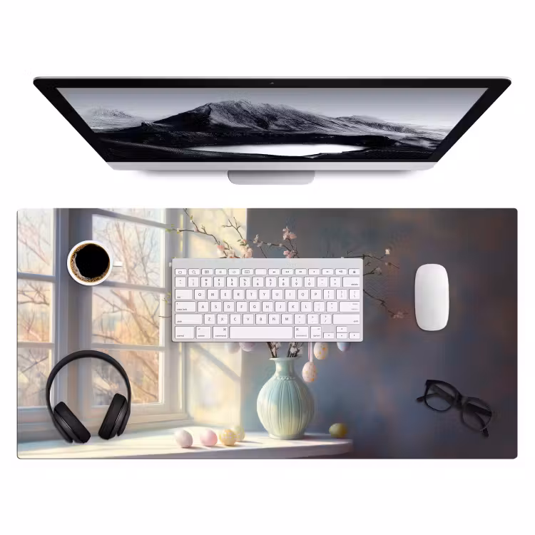 Bureau onderlegger - Stilleven - Vaas - Paastak — 3