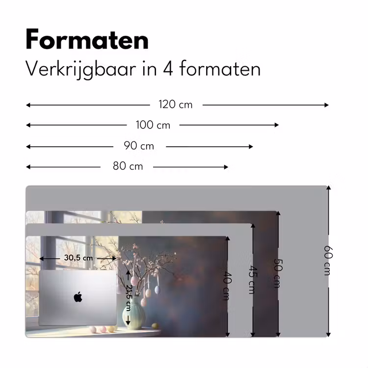 Bureau onderlegger - Stilleven - Vaas - Paastak — 7