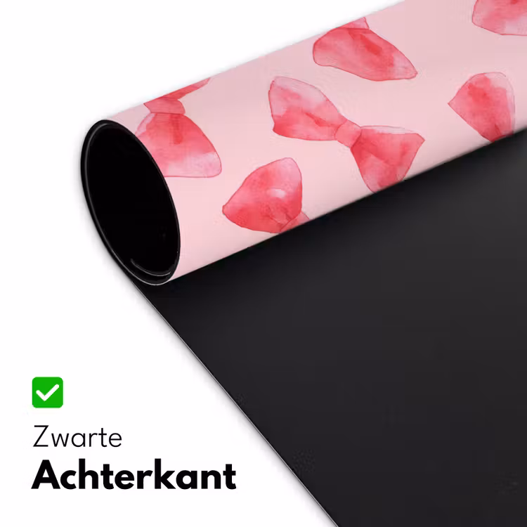 Bureau onderlegger - Strikken - Aquarel - Roze — 5