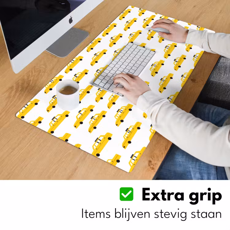 Bureau onderlegger - Taxi - Iconisch - Geel — 6