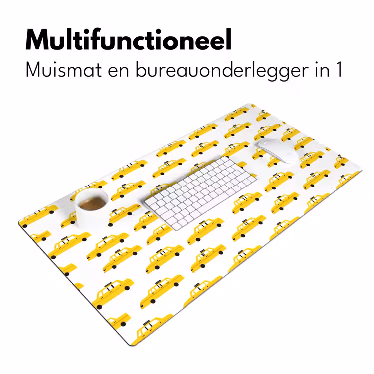 Bureau onderlegger - Taxi - Iconisch - Geel — 7