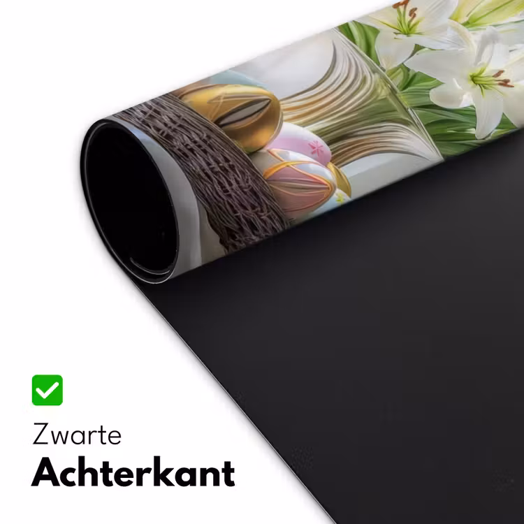 Bureau onderlegger - Vaas - Eieren - Bloemen — 4