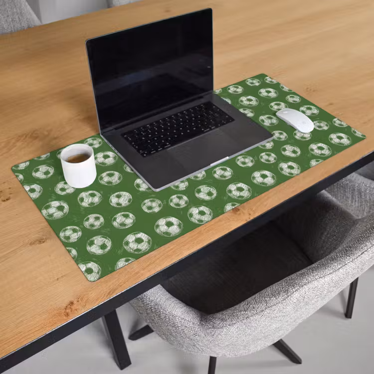 Bureau onderlegger - Voetbal - Sport - Groen — 3