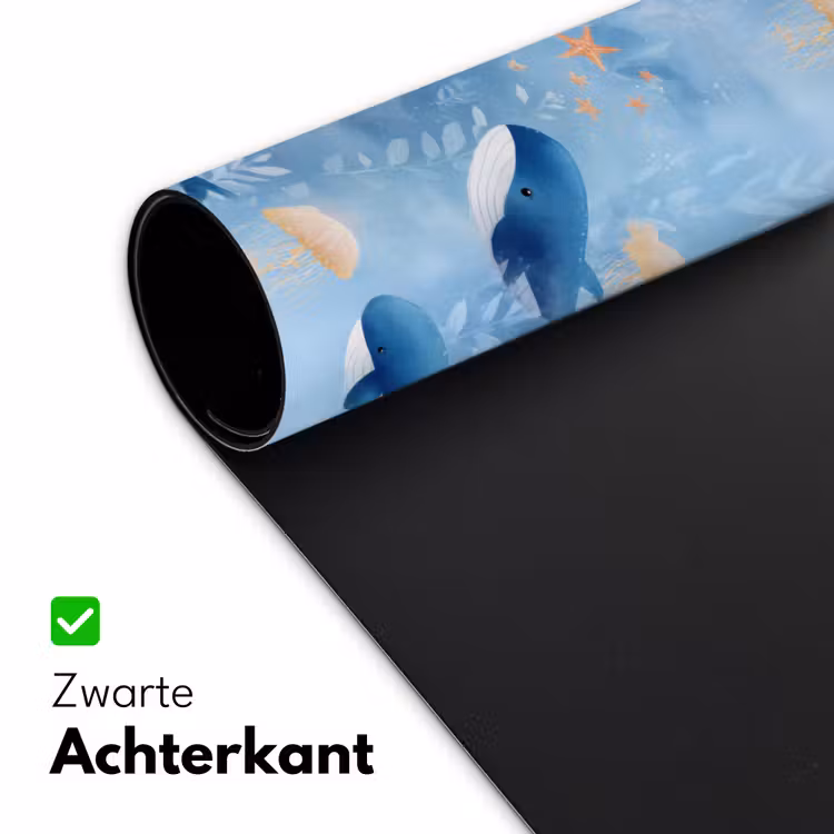 Bureau onderlegger - Walvissen - Oceaan - Blauw — 5