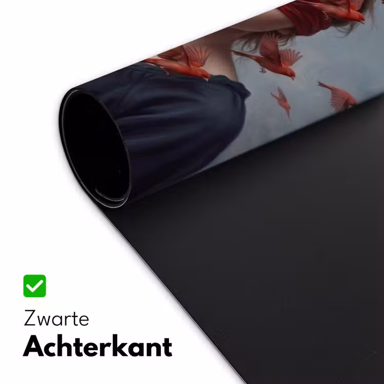 Bureau onderlegger - Portret - Krachtig - Rood — 5