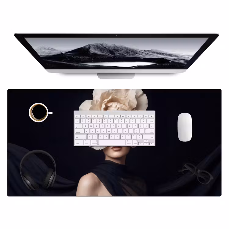 Bureau onderlegger - Roos - Tijdloos - Zwart — 4
