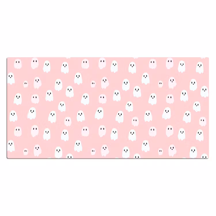 Bureau onderlegger - Spookjes - Patroon - Roze — 2