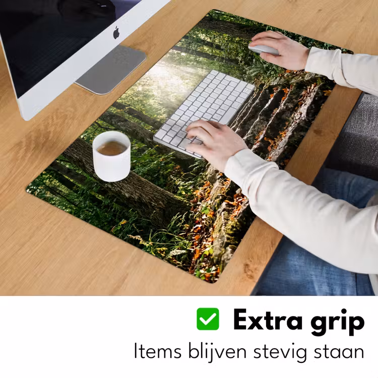 Bureau onderlegger - Stenen - Trap - Bos - Natuur — 6