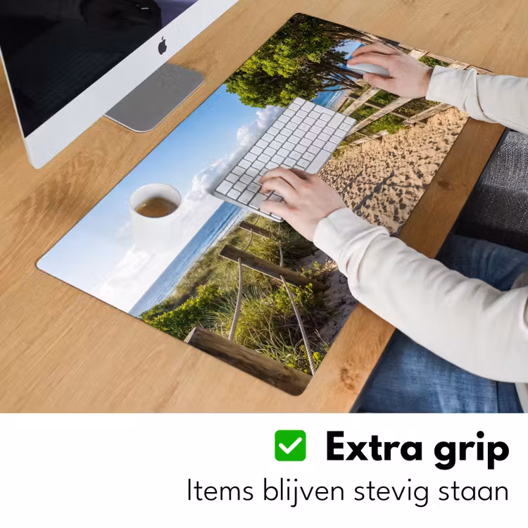 Bureau onderlegger - Strand - Zandpad - Oceaan - Natuur — 6