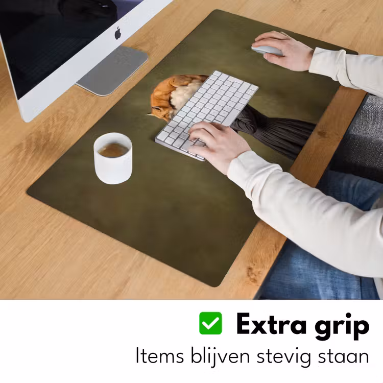 Bureau onderlegger - Vos - Surrealistisch - Groen — 6