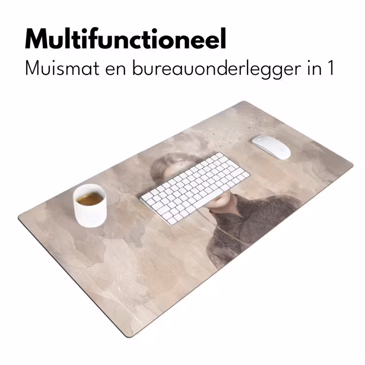 Bureau onderlegger - Vrouw - Sereen - Grijs — 7