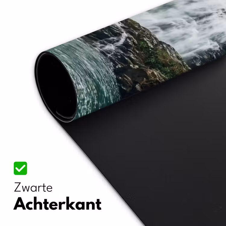 Bureau onderlegger - Waterfall - Forest - Nature - Greenkhgyguyg — 5