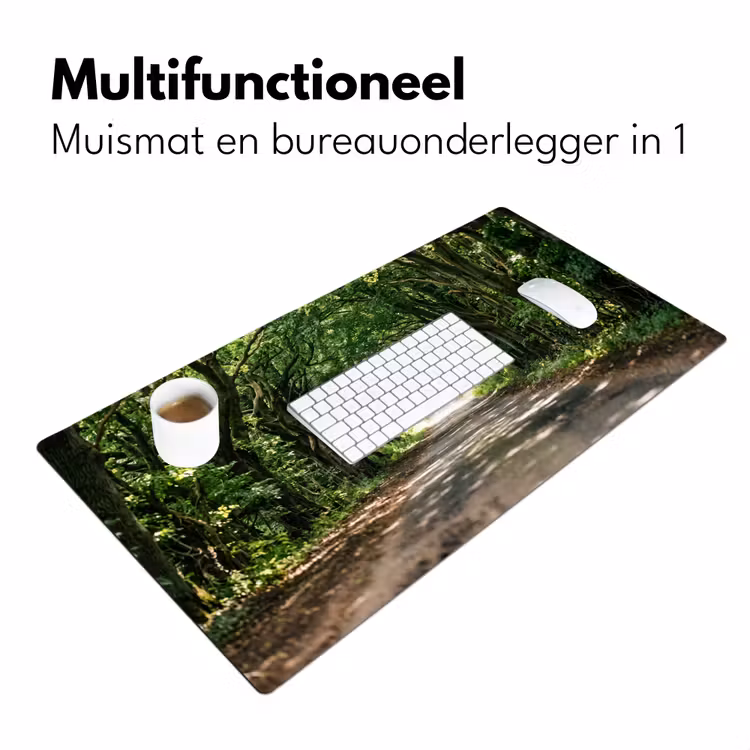 Bureau onderlegger - Weg - Bomen - Natuur - Groen — 7