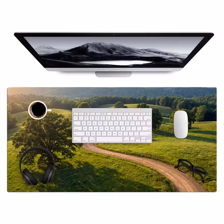 Bureau onderlegger - Weg - Weide - Natuur - Groen — 4