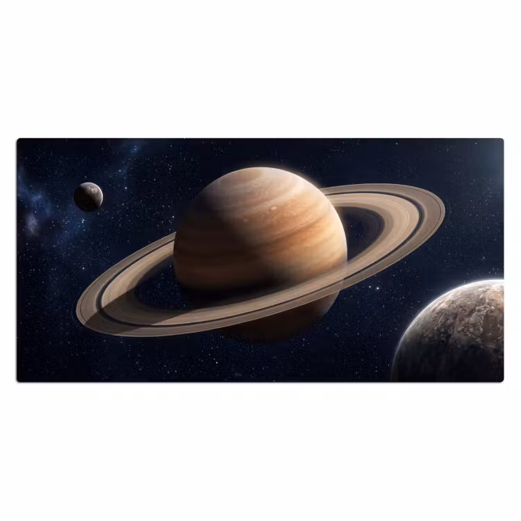 Bureau onderlegger - Planeten - Saturnus - Ruimte — 2