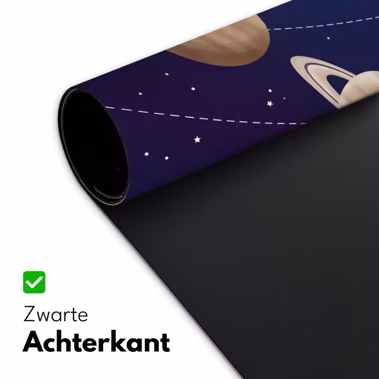 Bureau onderlegger - Planetenstelsel - Ruimte - Illustratie — 5