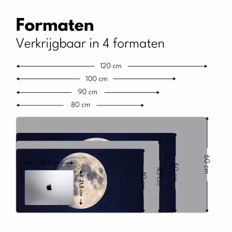 Bureau onderlegger - Ruimte - Maan - Kosmos — 8