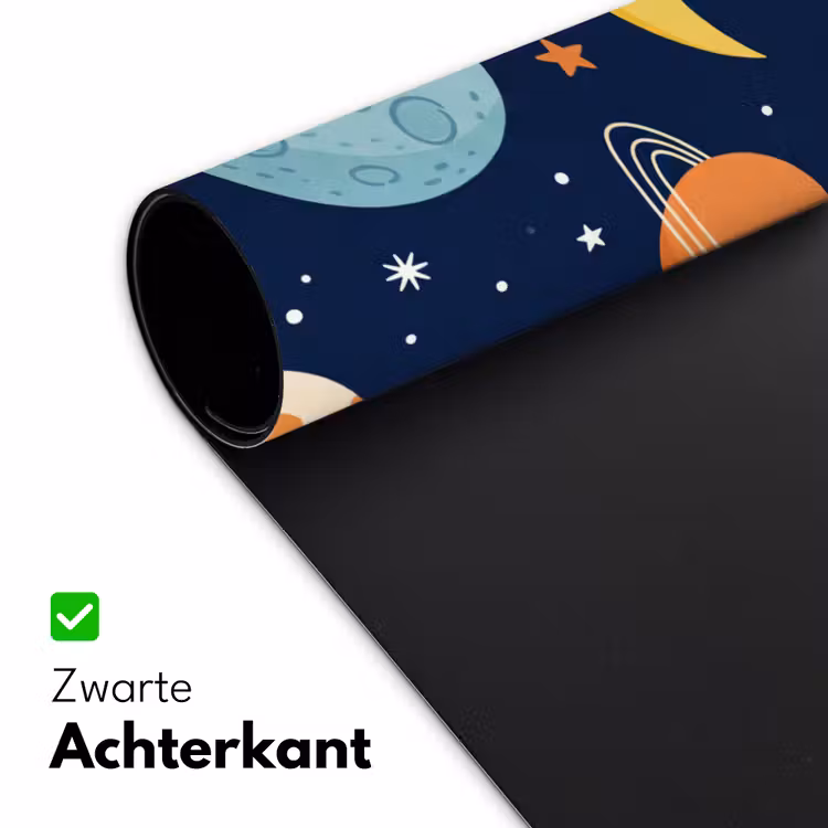 Bureau onderlegger - Ruimte - Planeten - Kleurrijk — 5