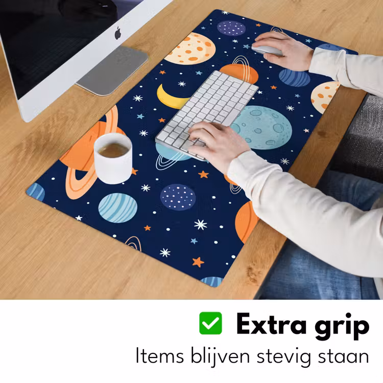 Bureau onderlegger - Ruimte - Planeten - Kleurrijk — 6