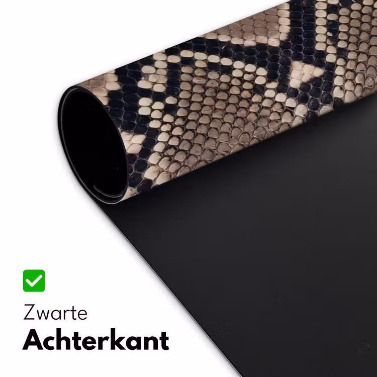 Bureau onderlegger - Slangenprint - Python - Bruin — 5