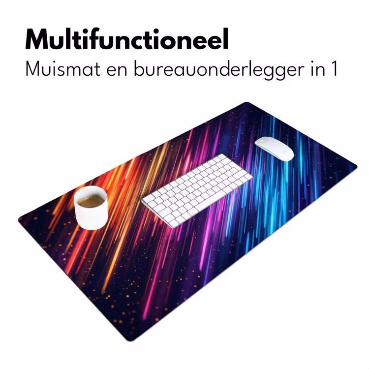 Bureau onderlegger - Snelheid - Kosmos - Kleurrijk — 7