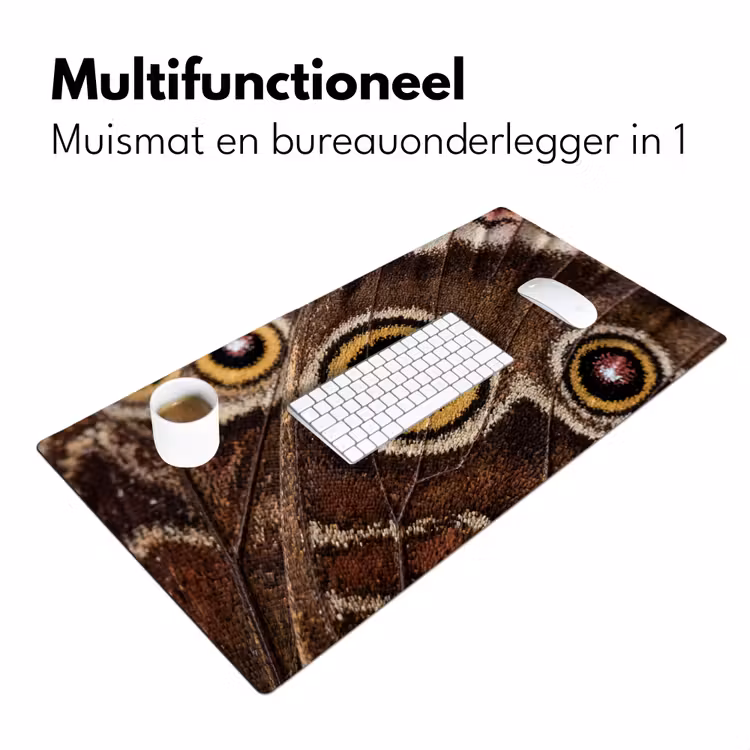 Bureau onderlegger - Vlinder - Vleugel - Abstract — 7
