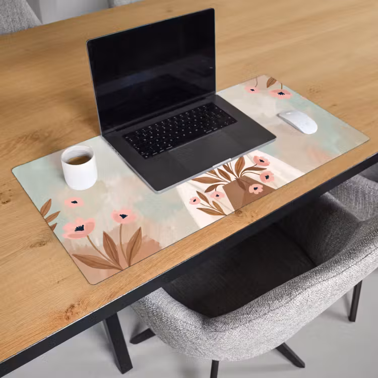 Bureau onderlegger - Vrouw - Kimono - Pastel — 3