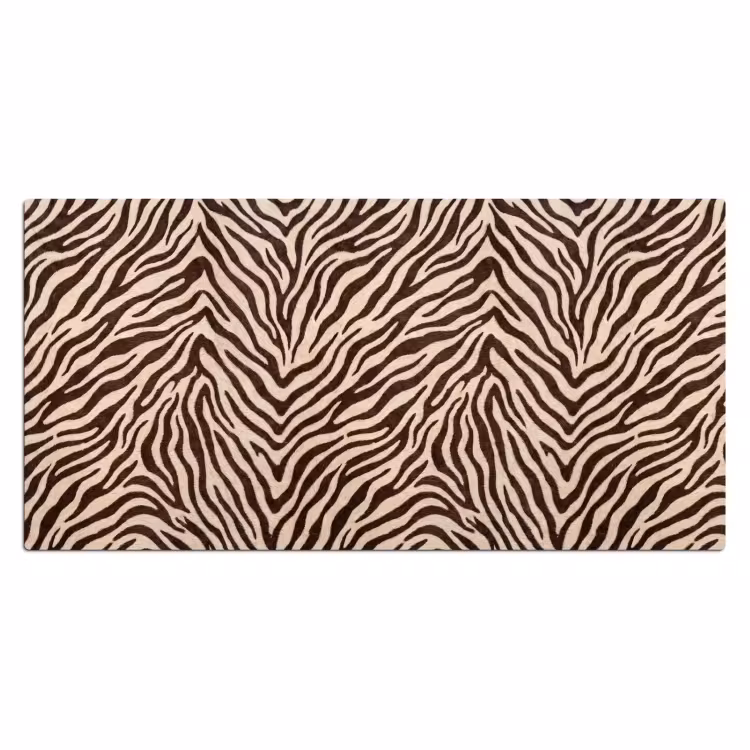 Bureau onderlegger - Zebra - Strepen - Bruin — 2