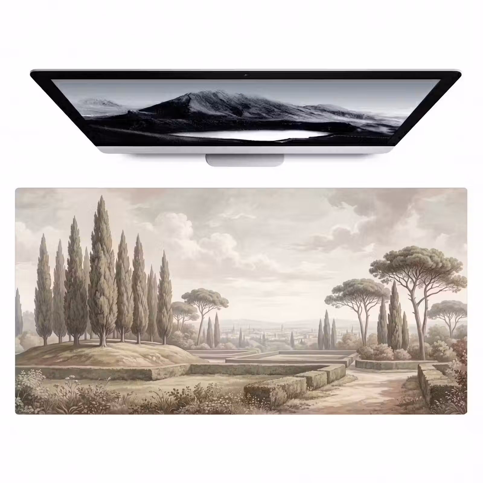 Bureau onderlegger - Vallei - Tuin - Natuur - Groen — 1