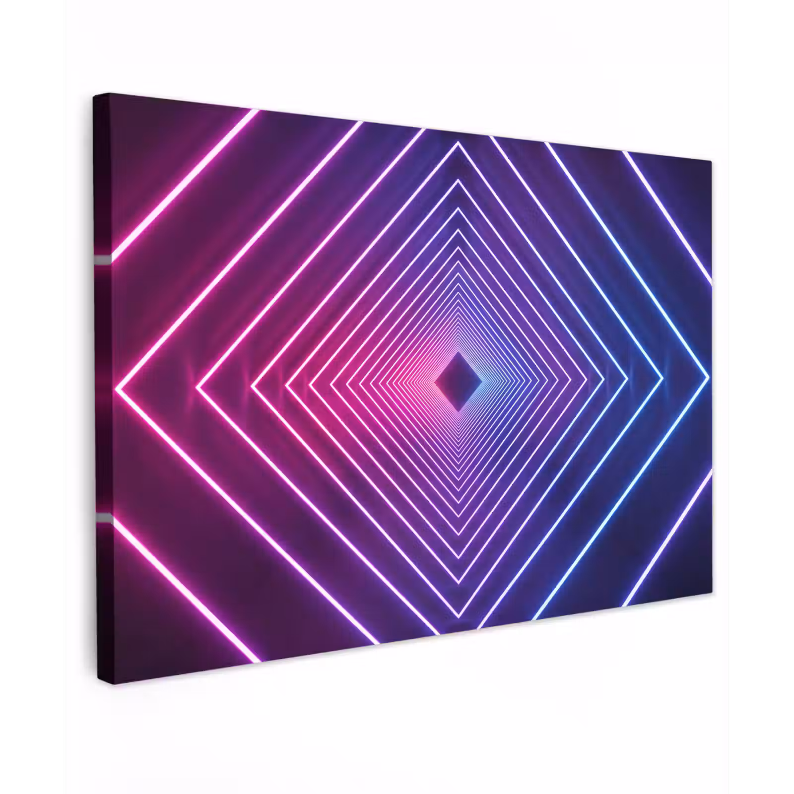 Canvas schilderij - Driedimensionaal - Tunnel - Ruimte — 1